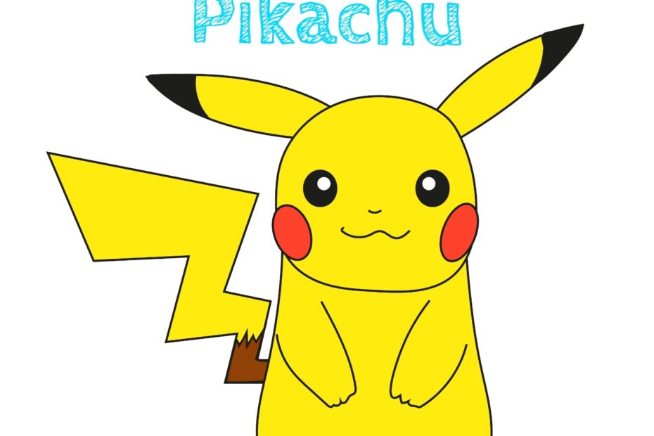 How To Draw Pikachu Easy How To Draw Easy