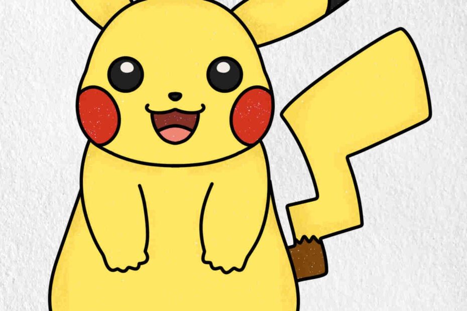 How To Draw Pikachu HelloArtsy