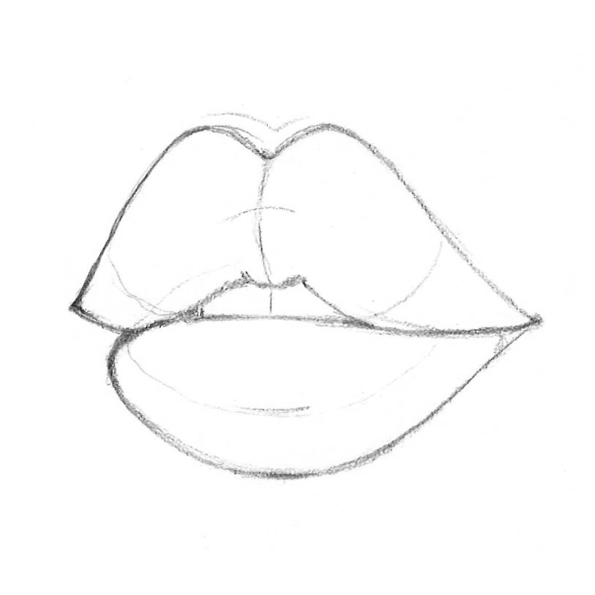 How To Draw Realistic Lips Step by Step In 3 Different Ways Articles Plaid Online