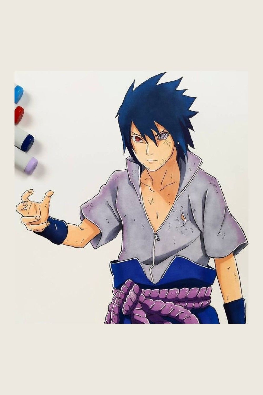 sasuke drawing