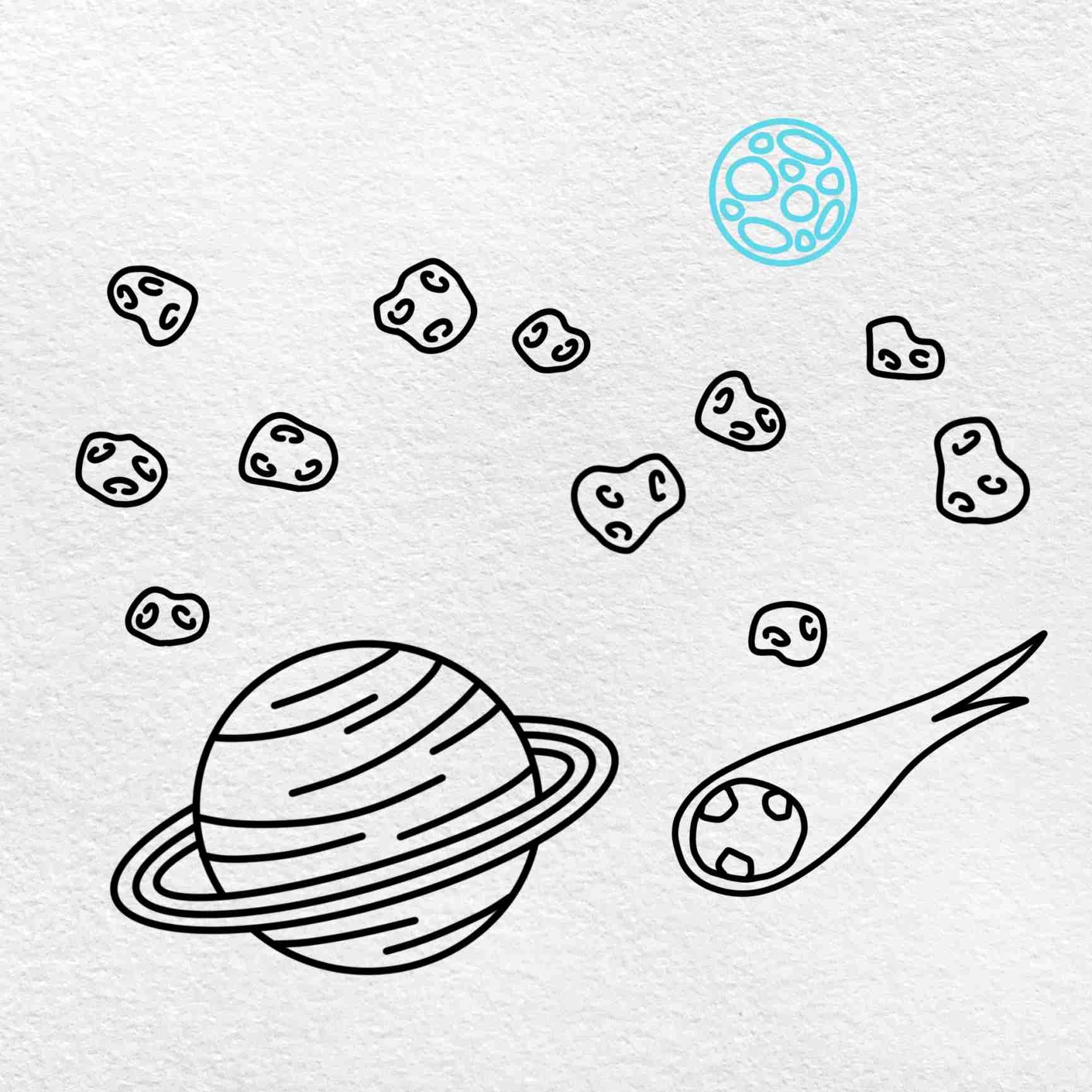 How To Draw Space HelloArtsy