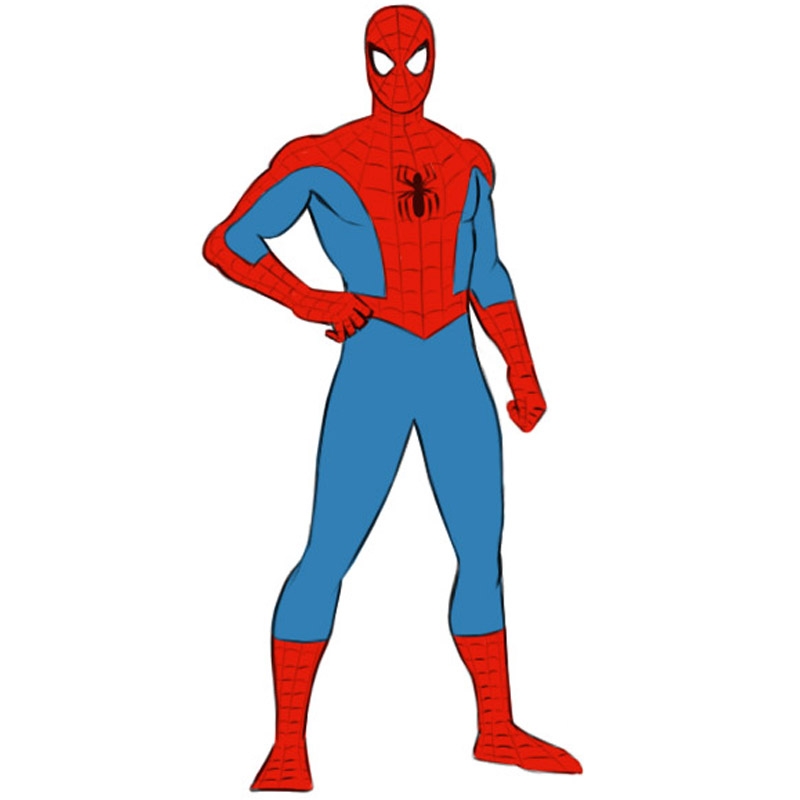 draw of spider man