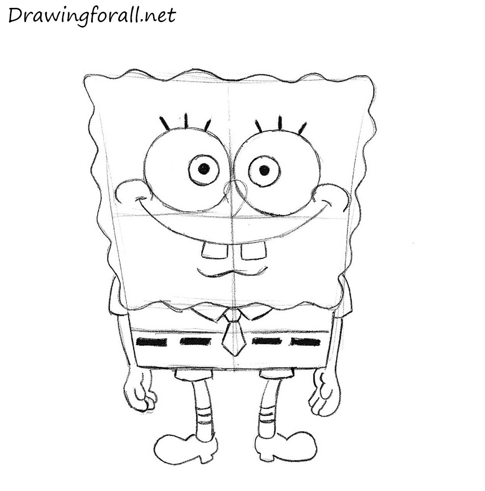 How To Draw SpongeBob SquarePants