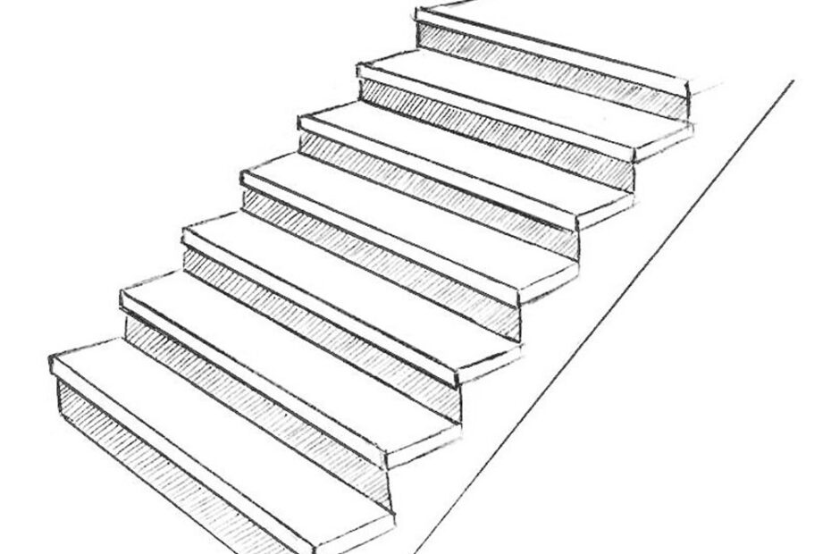 How To Draw Stairs