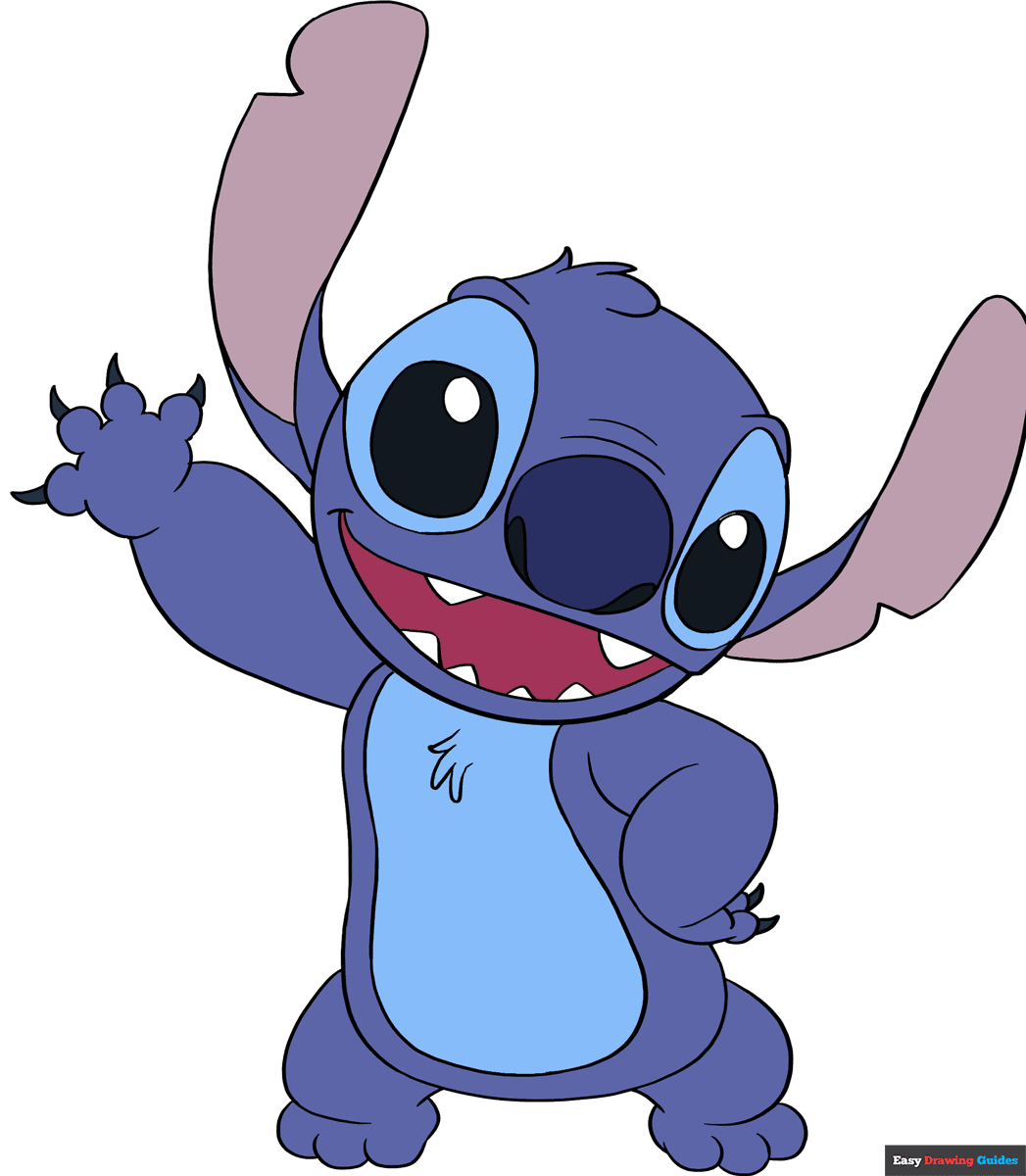 how to draw stich