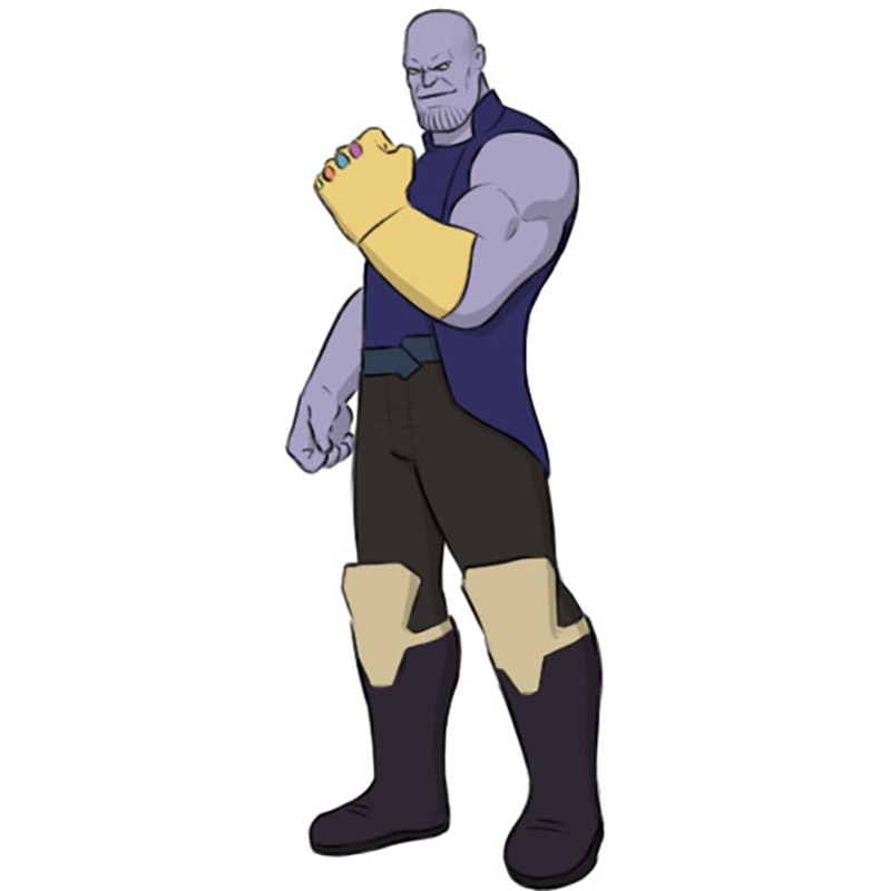 thanos drawing