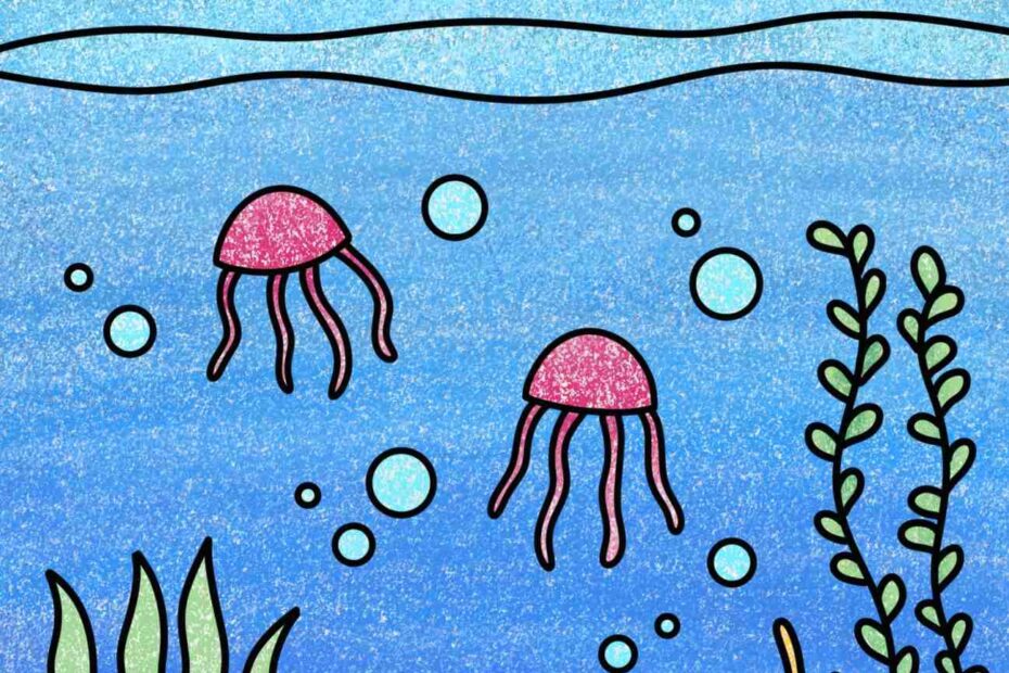 How To Draw The Sea HelloArtsy