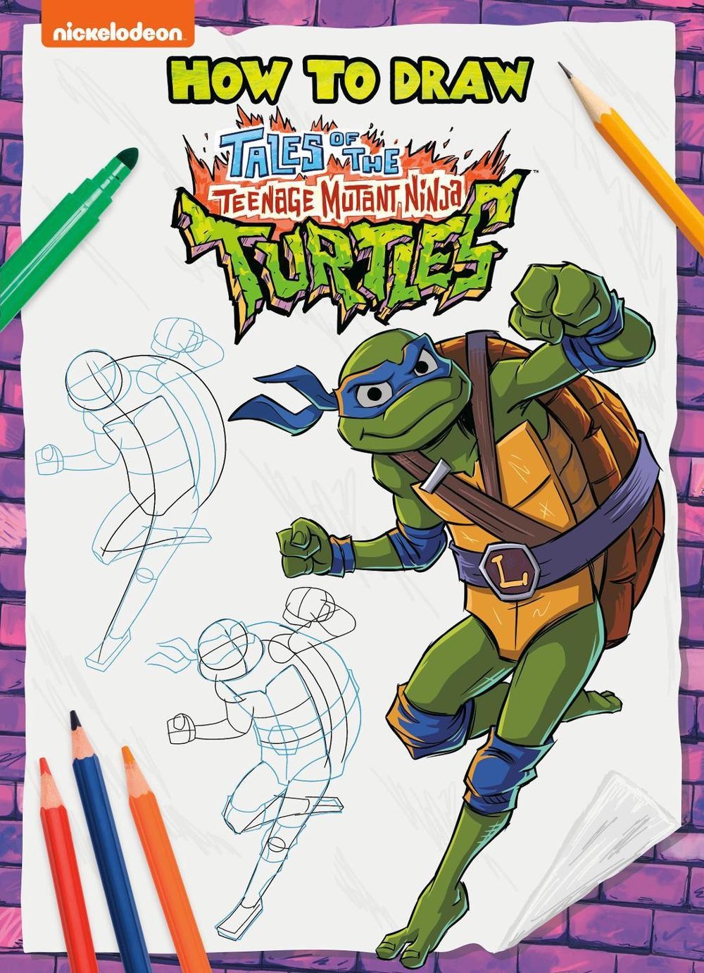 How To Draw The Teenage Mutant Ninja Turtles By Random House Paperback 9798217025961 Buy Online At The Nile