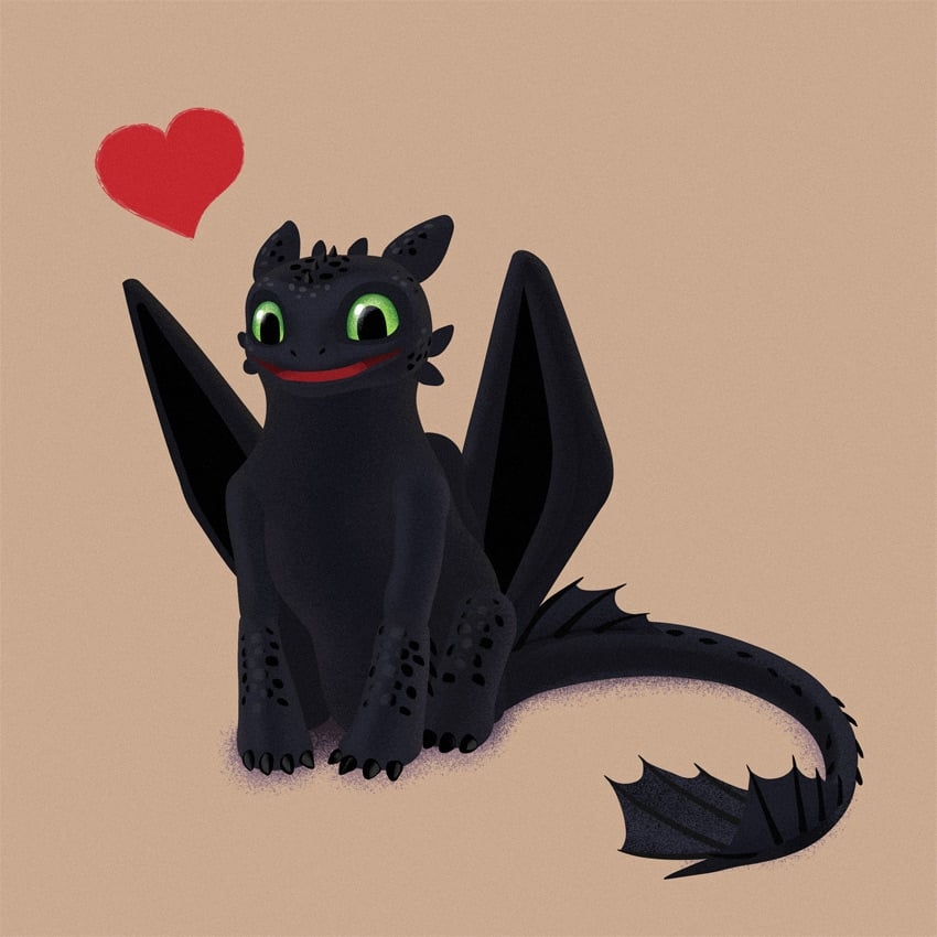 How To Draw Toothless In Illustrator Envato Tuts 