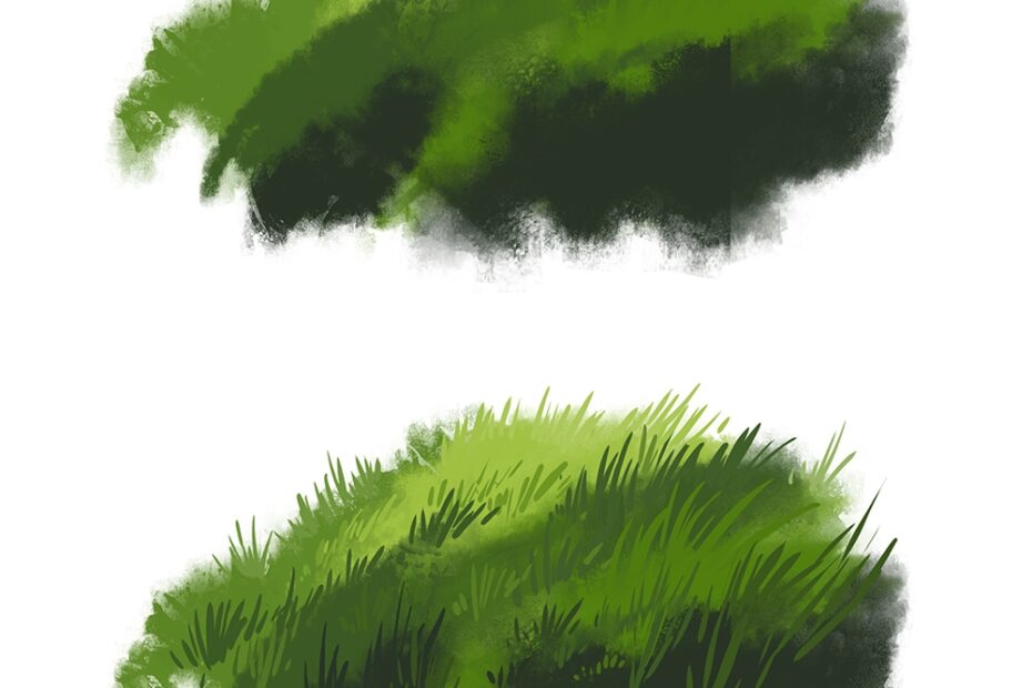 How To Draw Various Foliage With A Depth Of Field Art Rocket