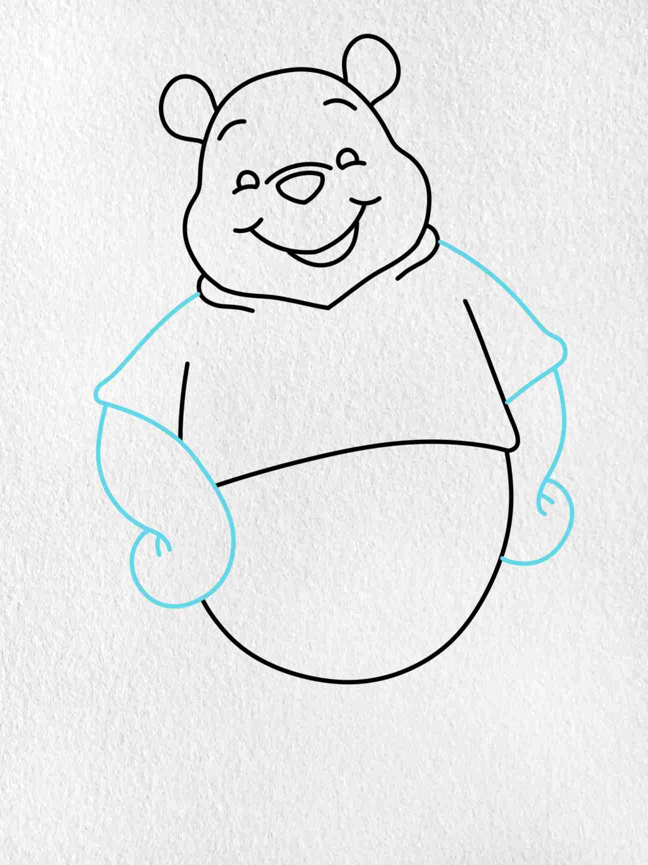 winnie the pooh drawings easy
