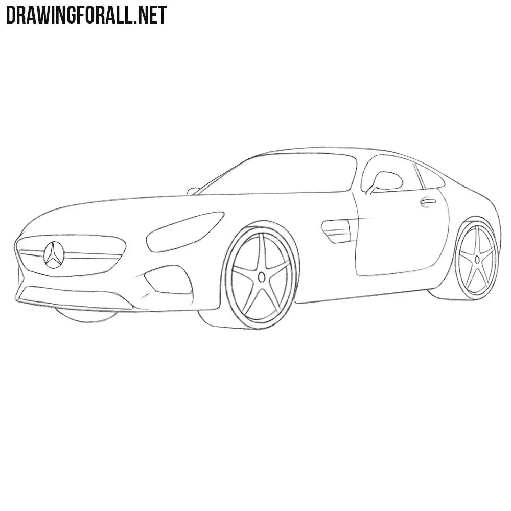 How To Easily Draw A Car