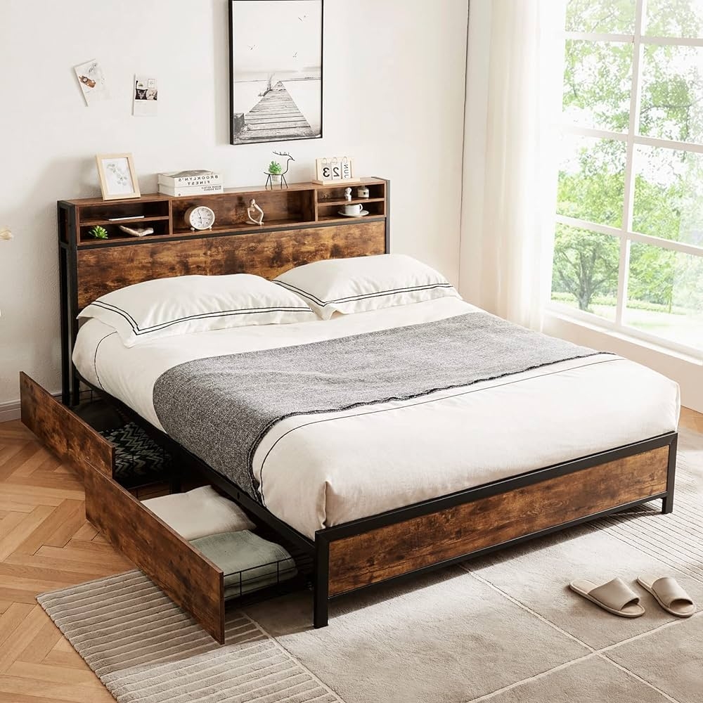 How To Make A Bed With Storage Underneath Crafted Beds Ltd