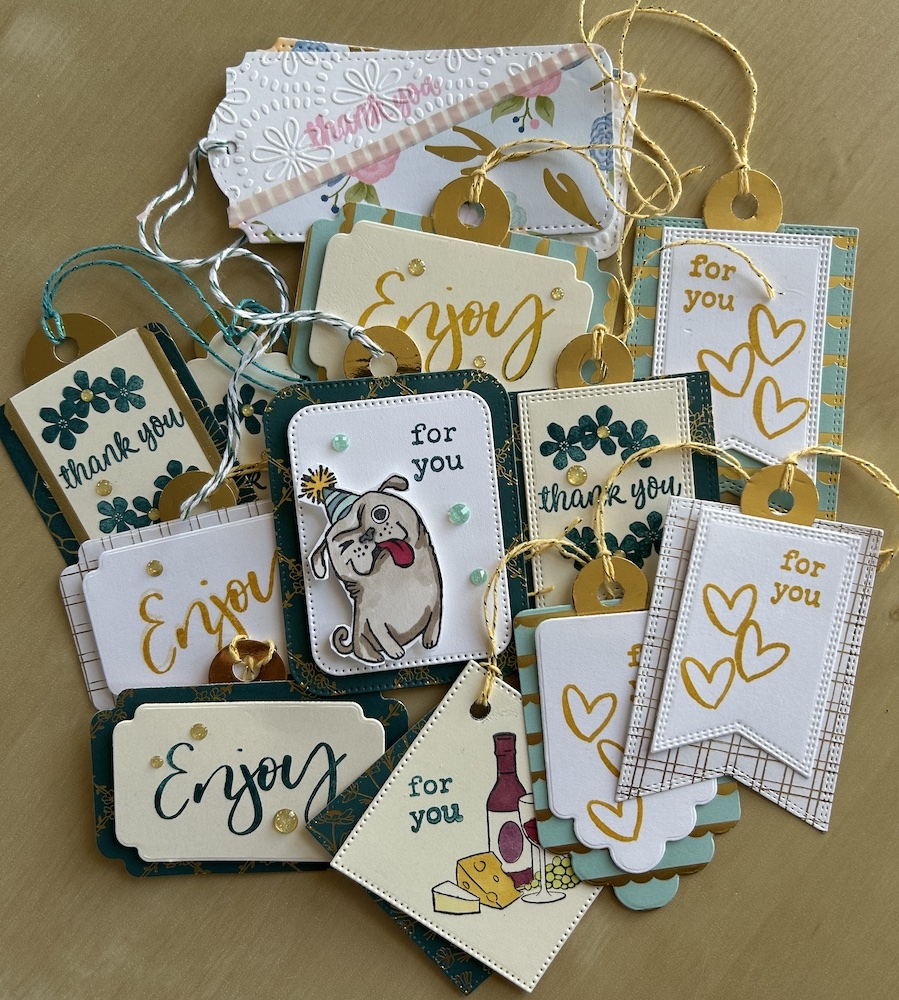 How To Make Gift Tags Crafty Carol s Cards