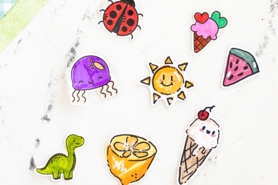 How To Make Homemade Stickers Made To Be A Momma