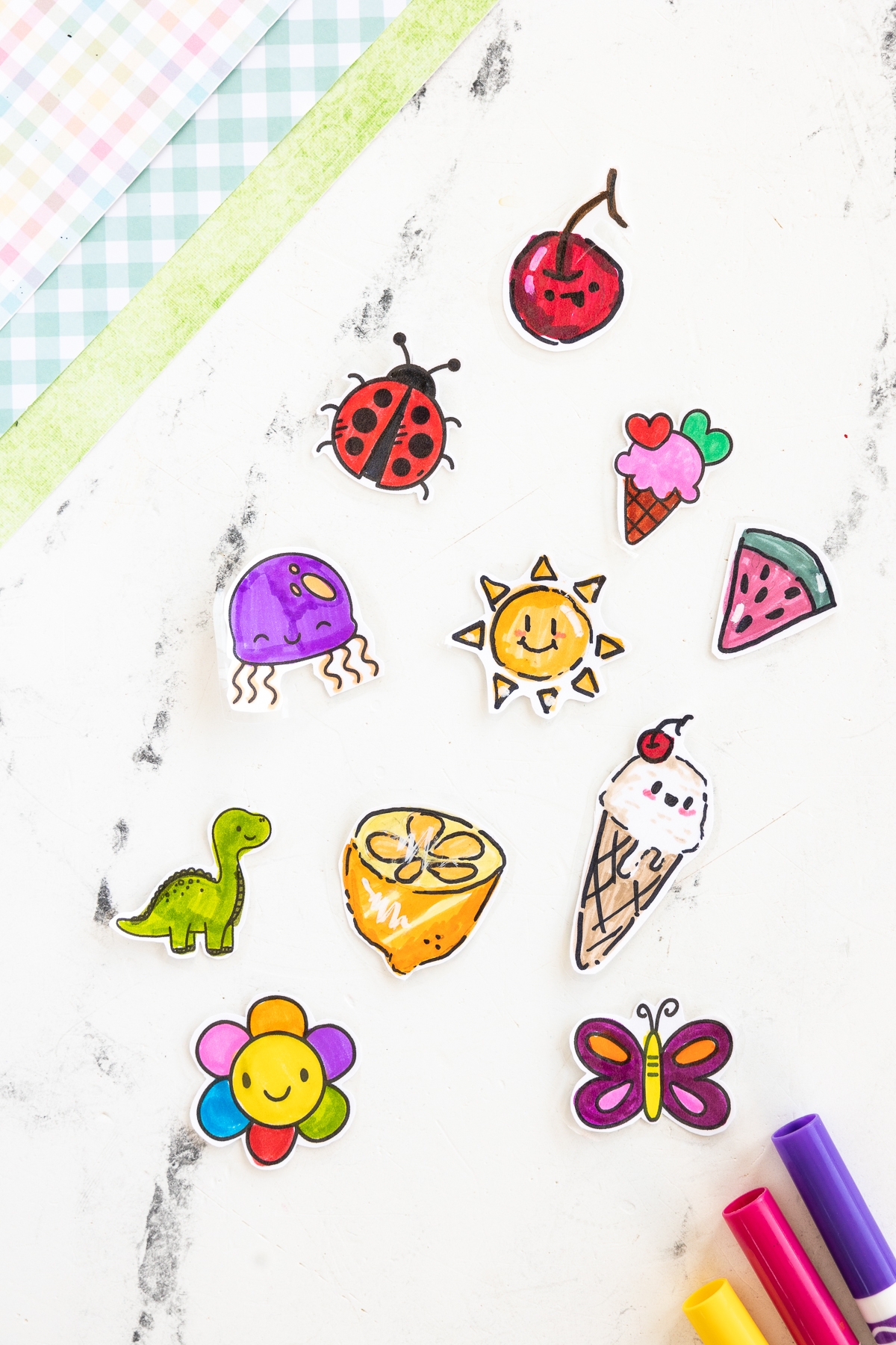 How To Make Homemade Stickers Made To Be A Momma