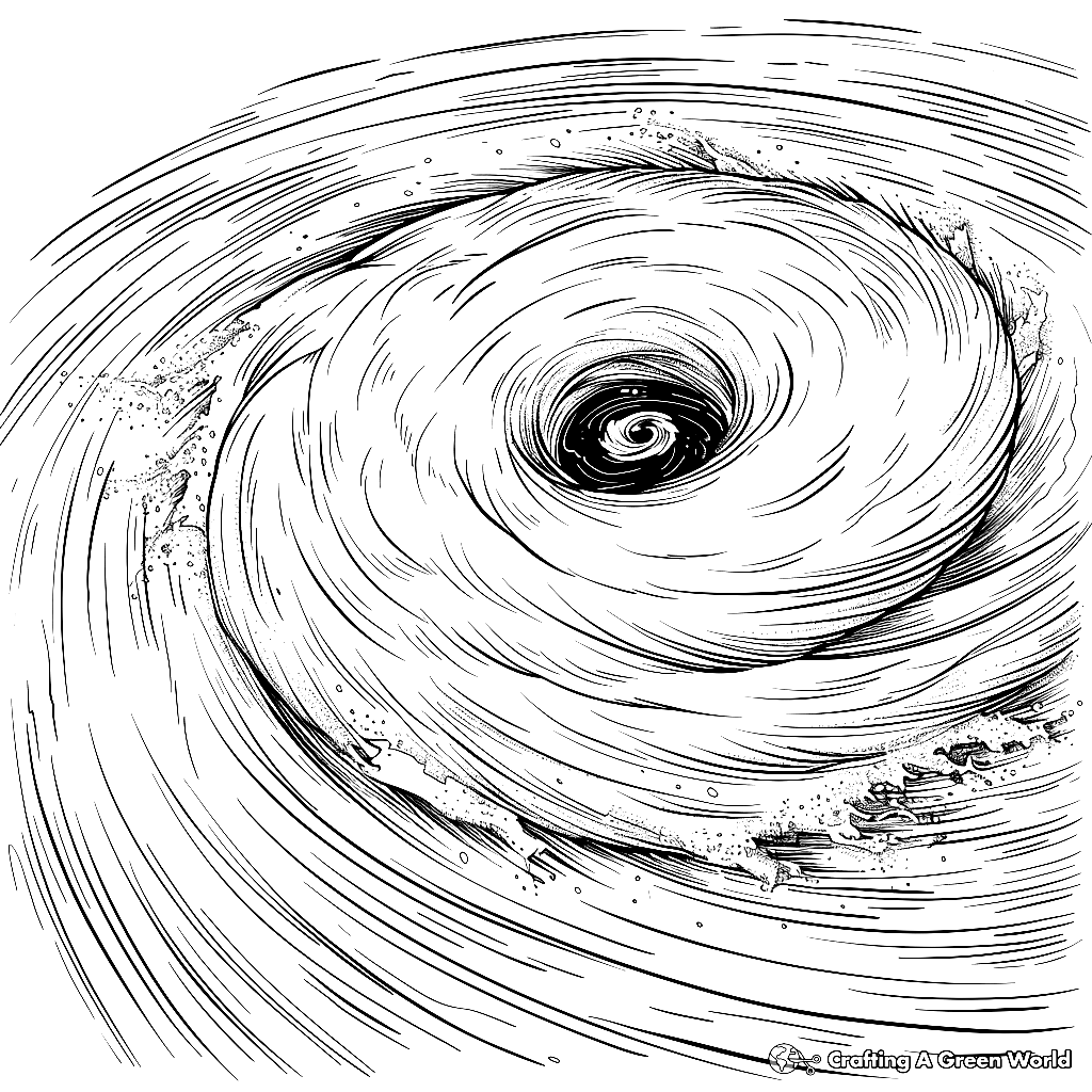 hurricane drawing