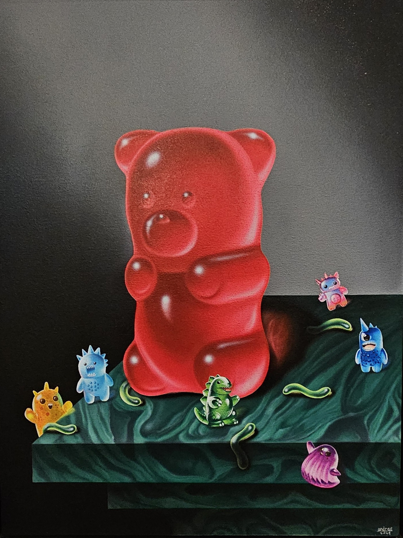 IndoArtNow Artwork Gummy A Break 2024 By Andry Boy Kurniawan