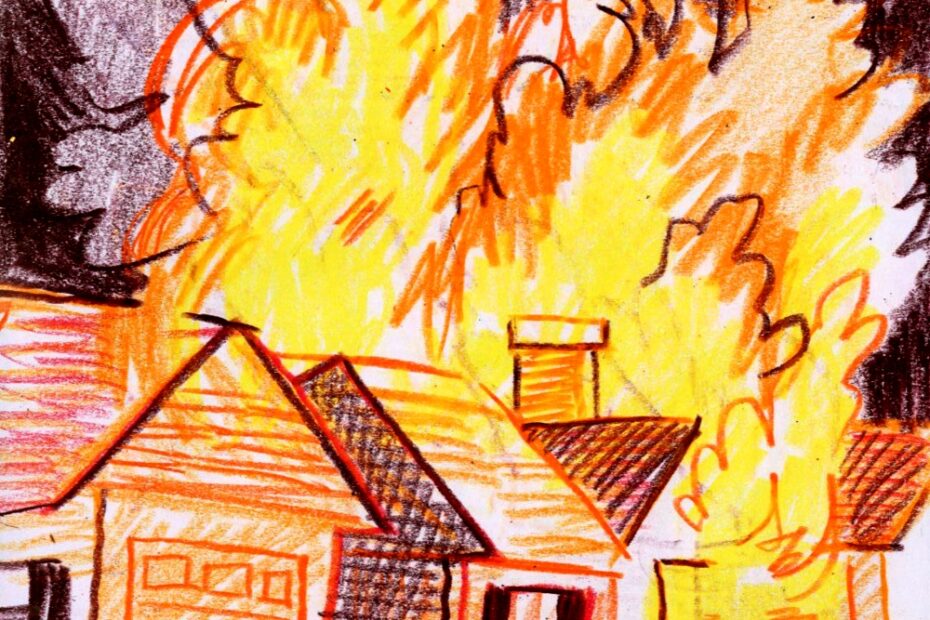 It s OK To Draw Houses On Fire Rachel Elliott