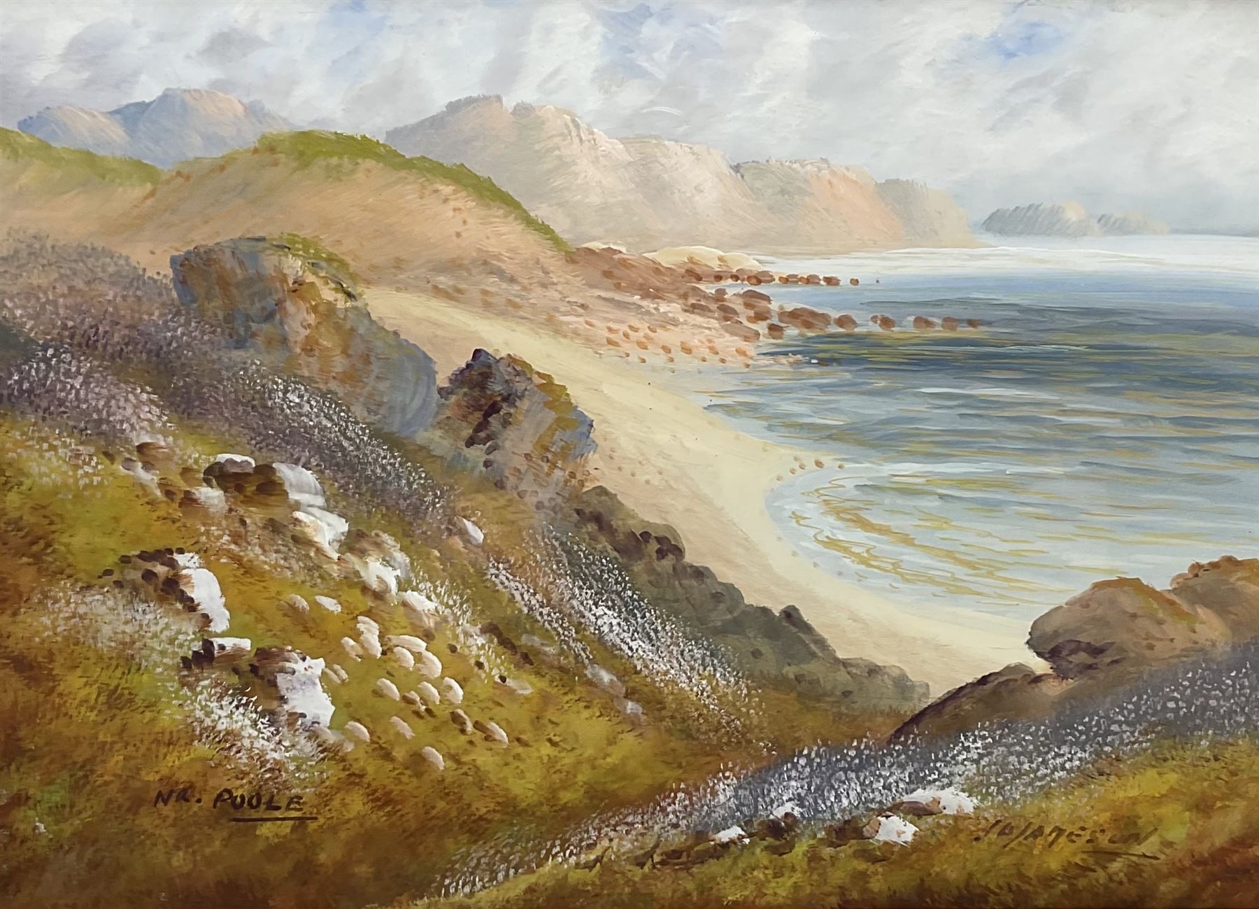 James Arthur Henry Jameson British 1855 1930 Near Poole Paintings Drawings U0026 Prints 29787