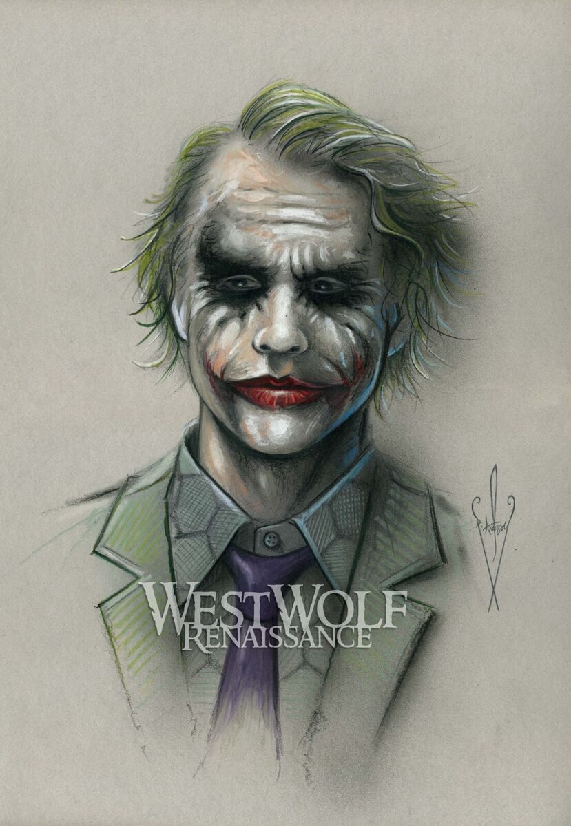 drawings of the joker