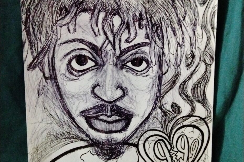 Juice Wrld Drawing Paintings