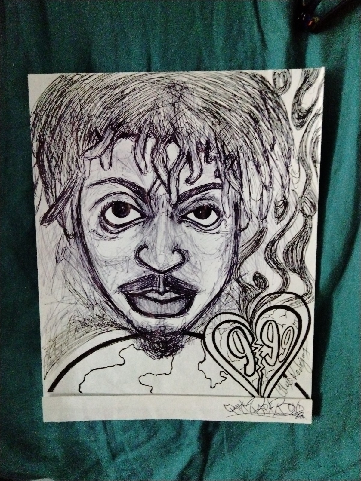 Juice Wrld Drawing Paintings