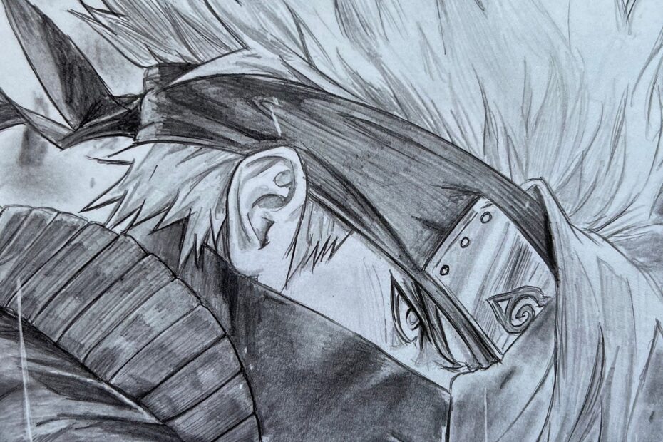 Kakashi Hatake Sketch Print 21x21cm Etsy