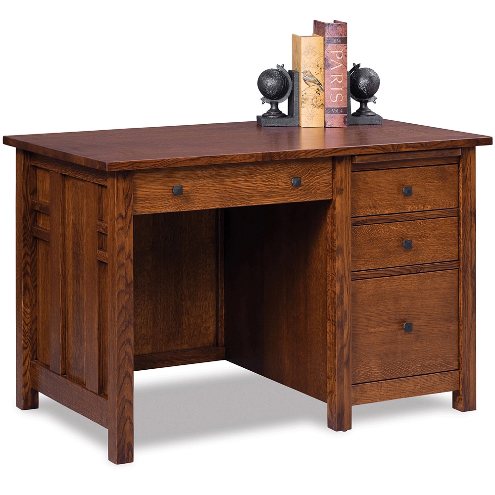 desk with file drawer
