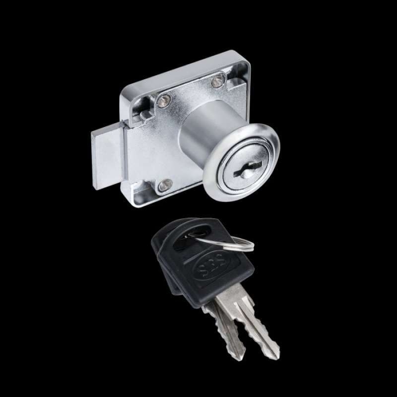 Kunci Laci Drawer Lock SES 138 22 Chrome
