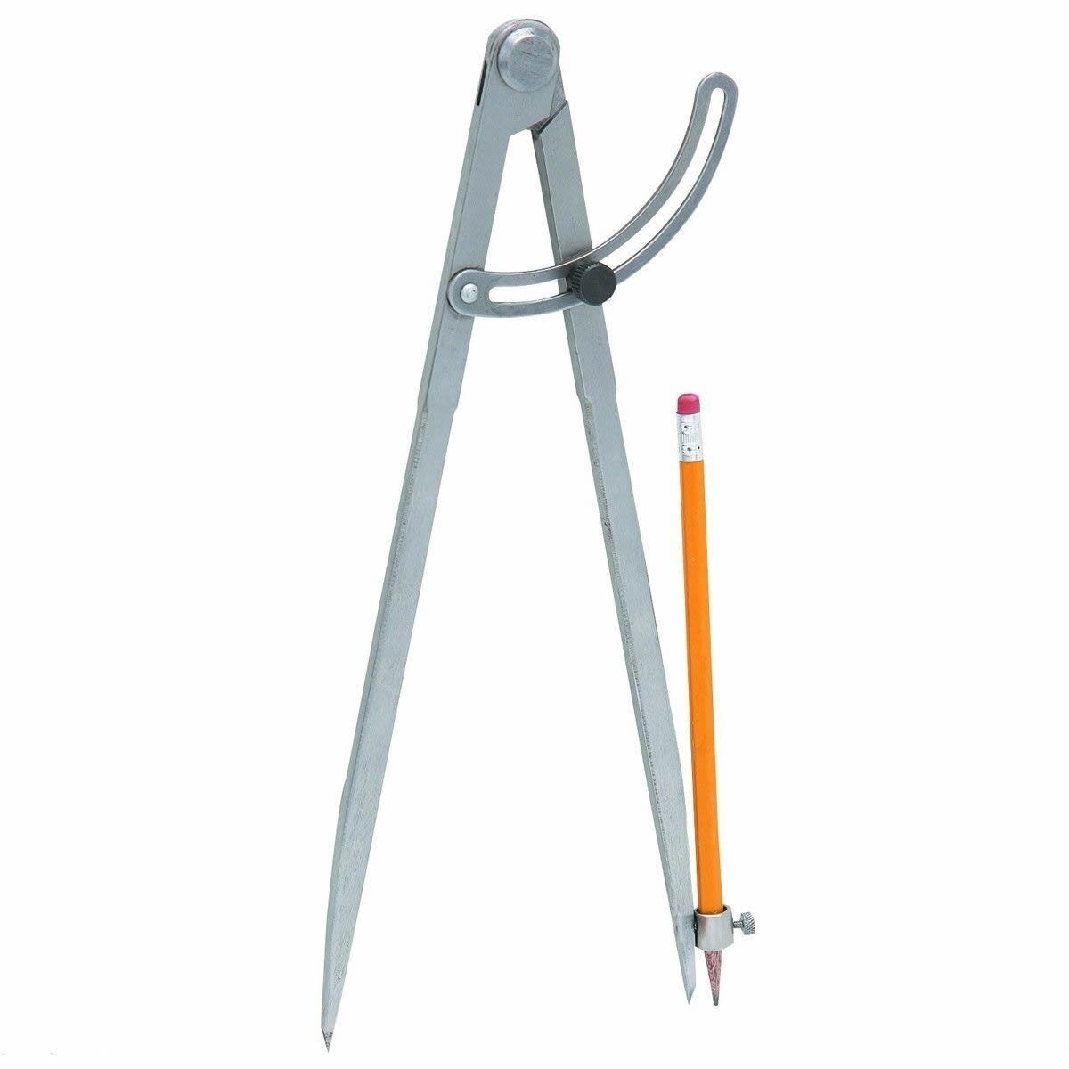 Large Pencil Marking Compass Circle Maker Scriber Marking Wing 