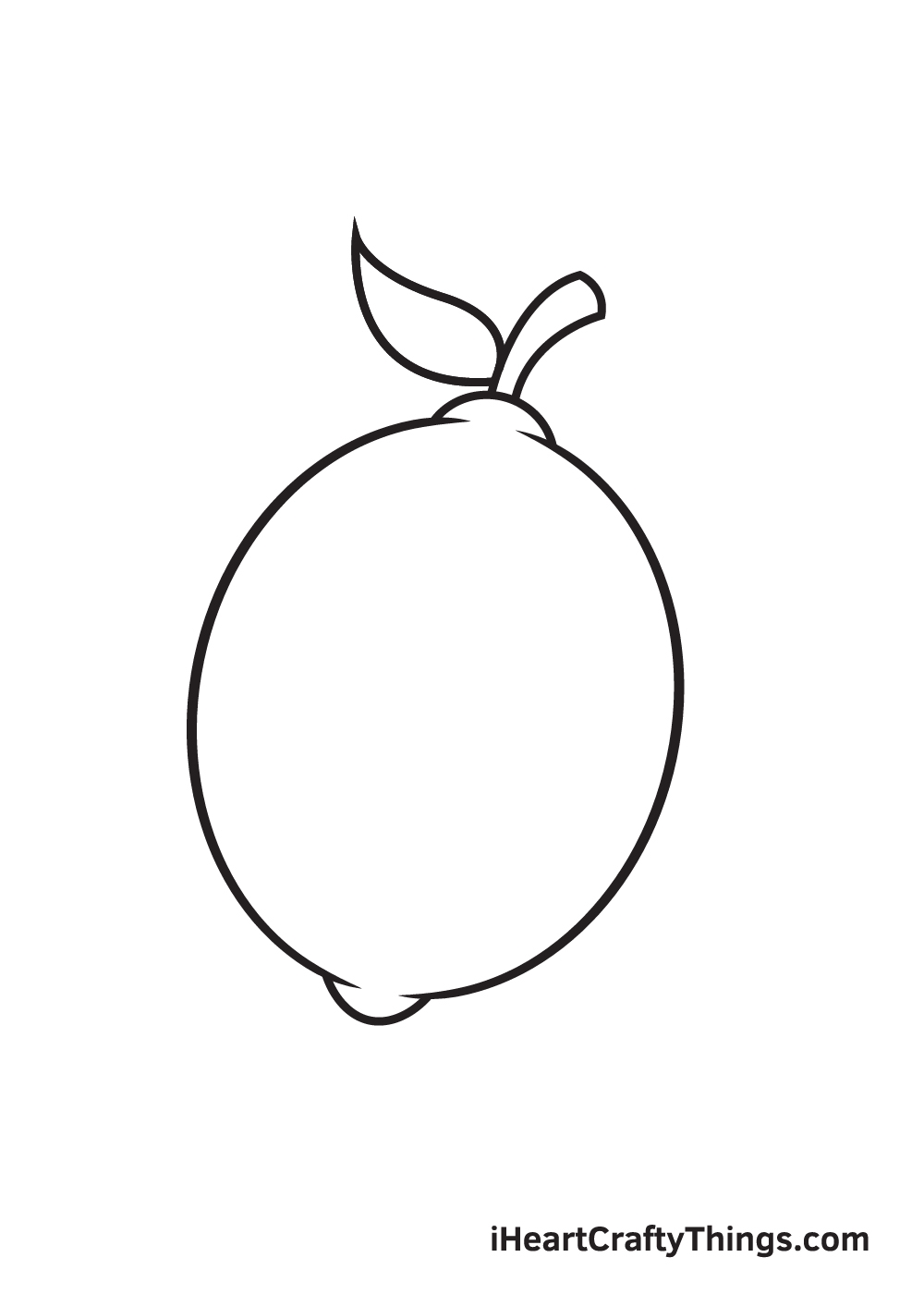 Lemon Drawing How To Draw A Lemon Step By Step