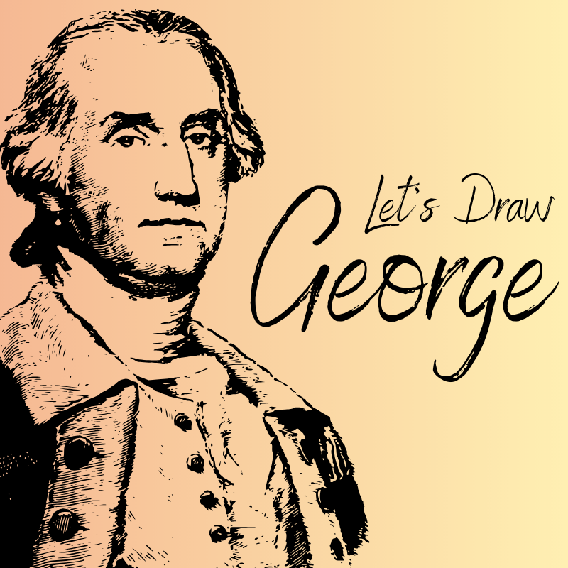 how to draw george washington