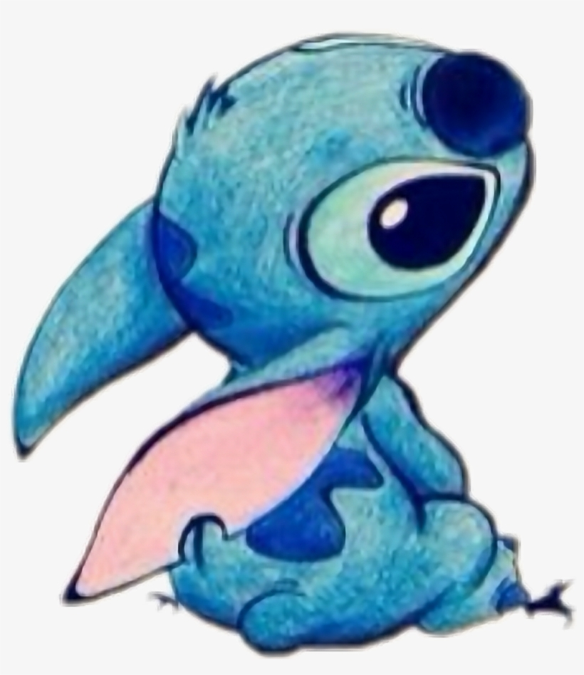 Lilou0026stich Sticker Stitch Easy Disney Drawings Transparent PNG 1024x1135 Free Download On NicePNG