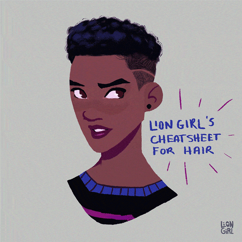 Lion Girl s Cheatsheet For Hair Lion Girl s Lost And Found