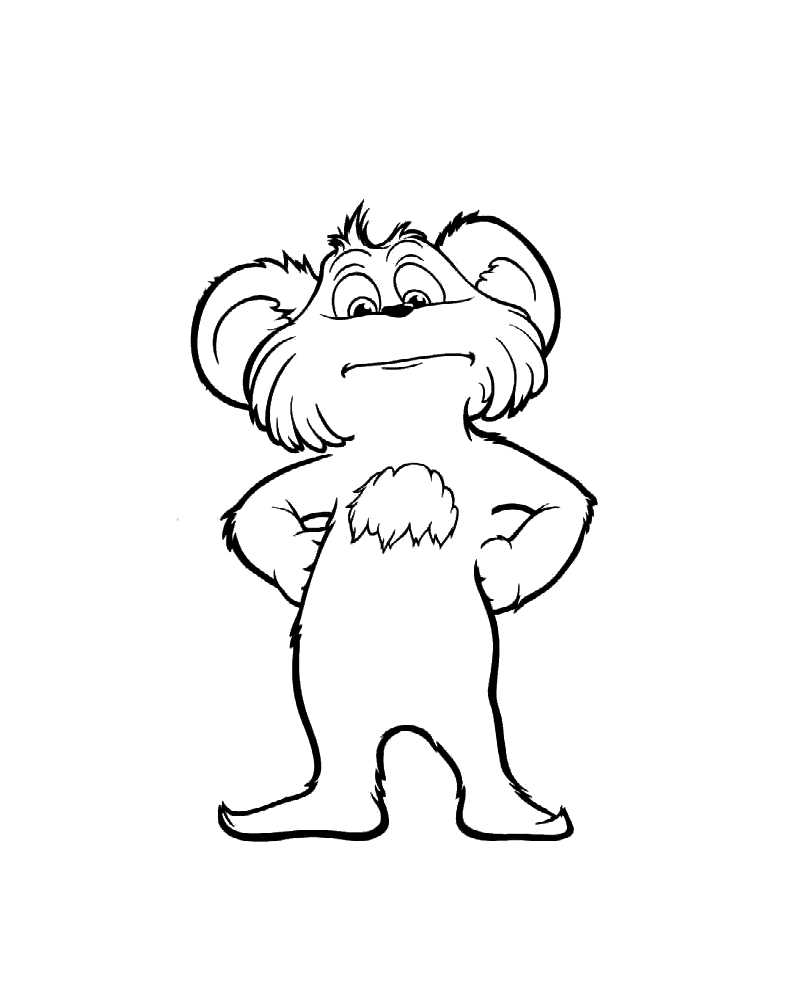 lorax drawing