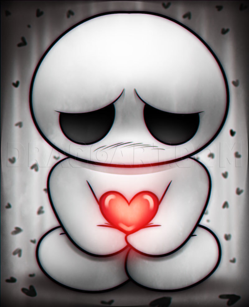 easy love drawings