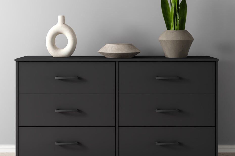 Mainstays Ardent 6 Drawer Dresser Black