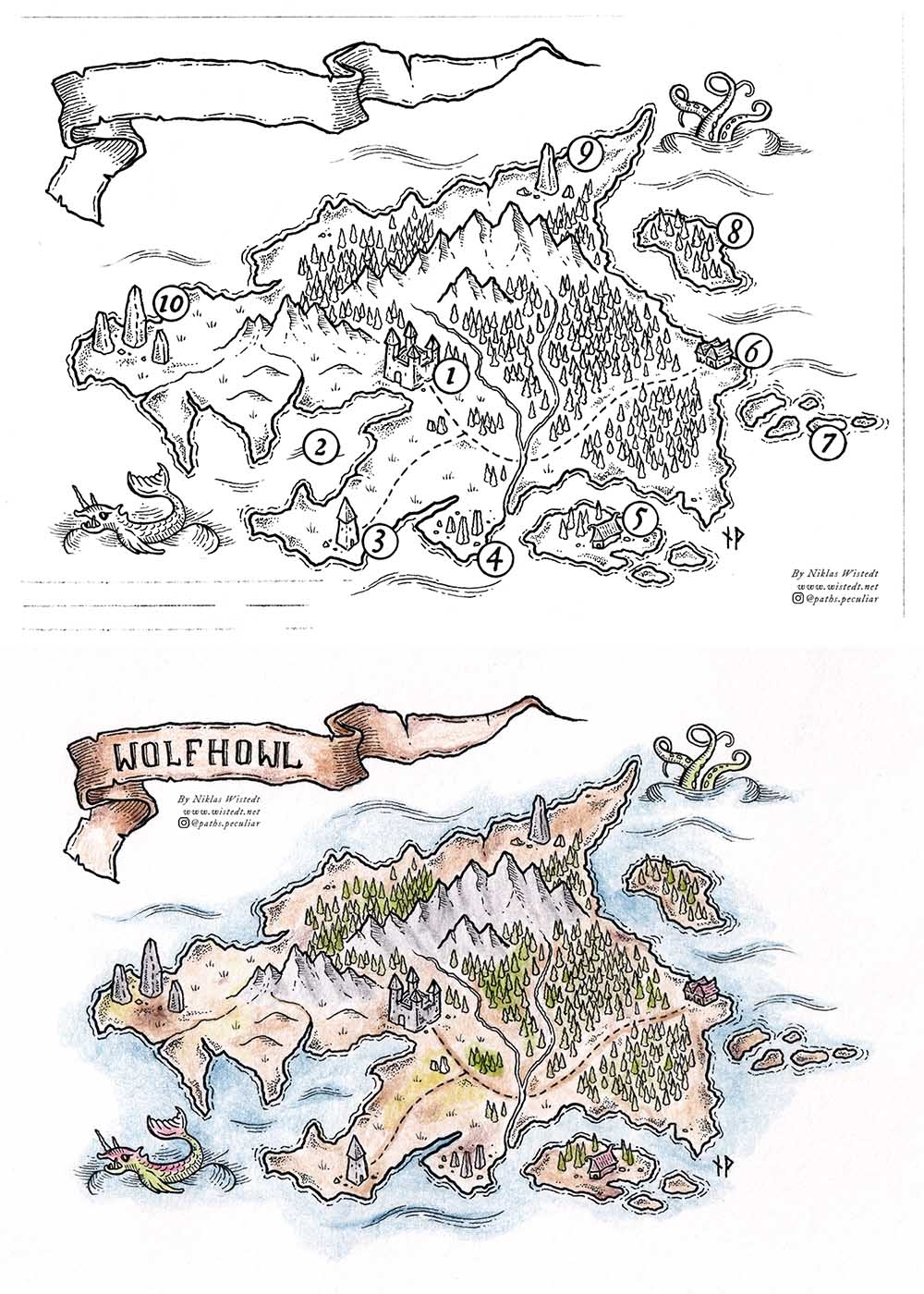 map drawing