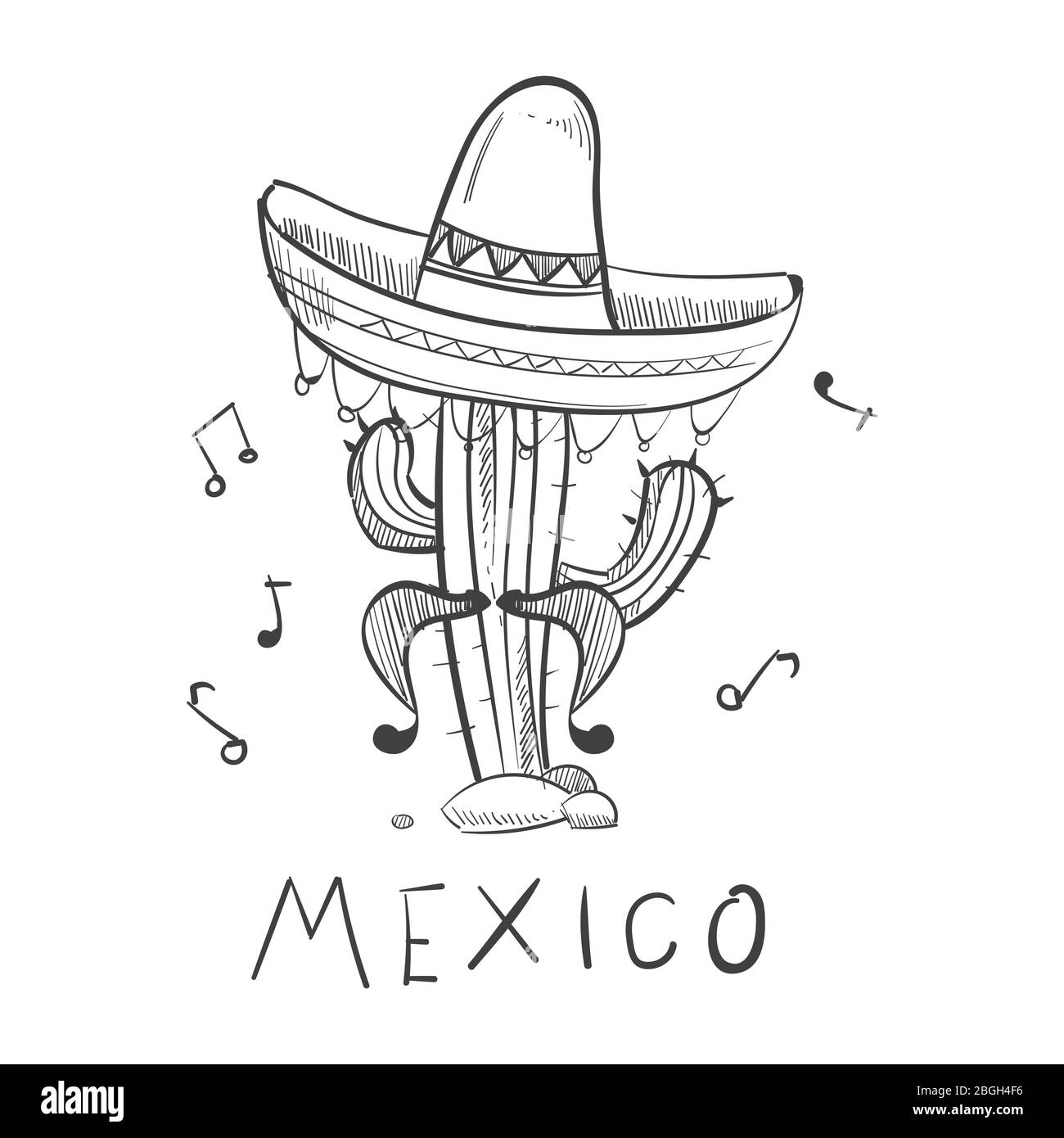 Mexico Drawing Hi res Stock Photography And Images Alamy