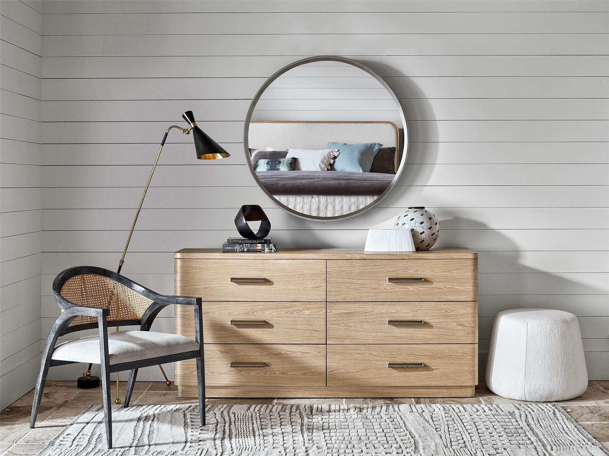 Modern Nomad Six Drawer Dresser Universal Furniture