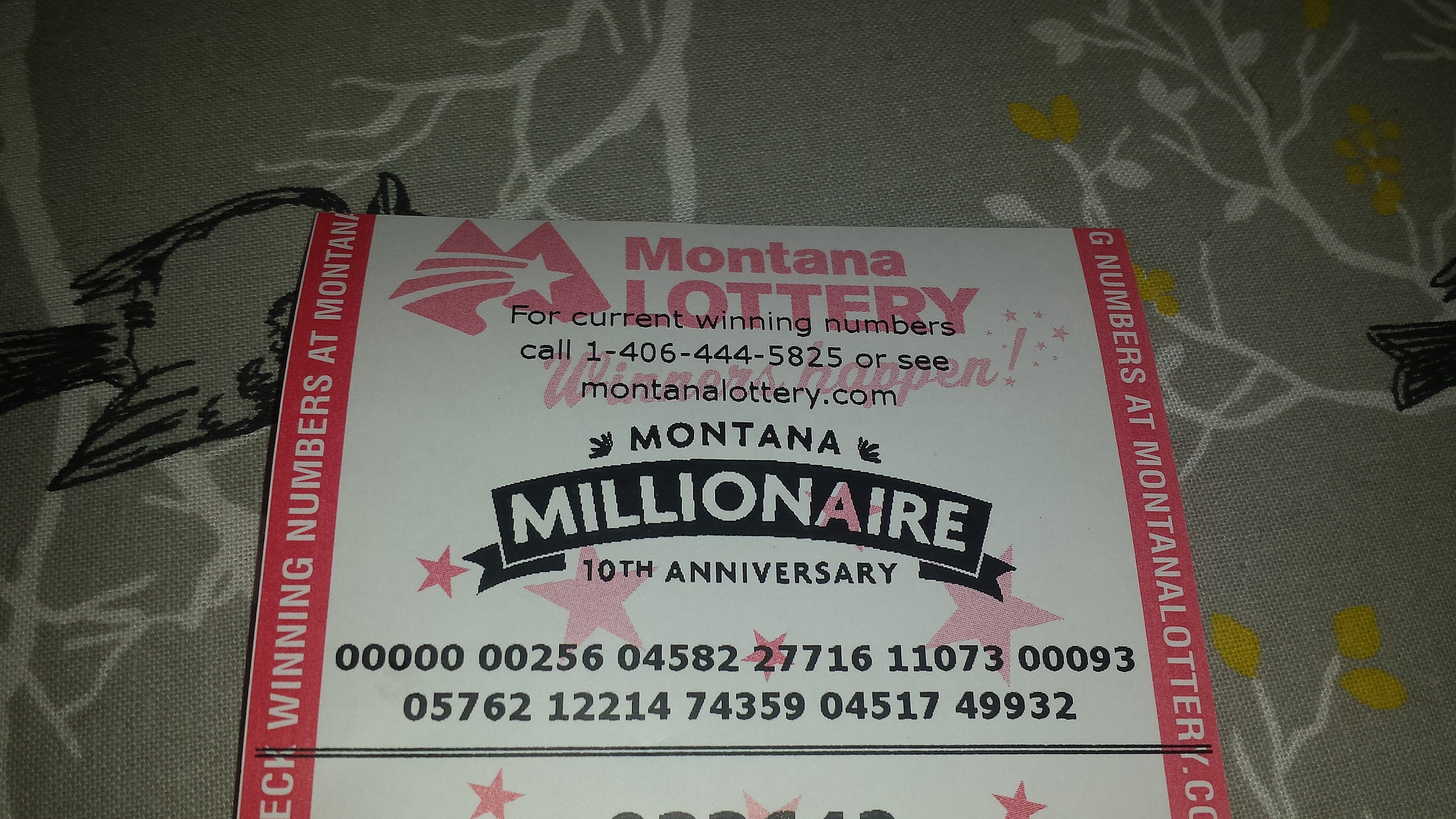 Montana Millionaire Drawing Is Tomorrow 