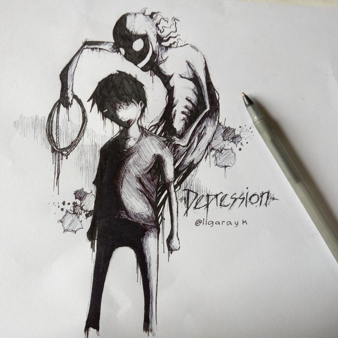 My Ballpoint Drawing 