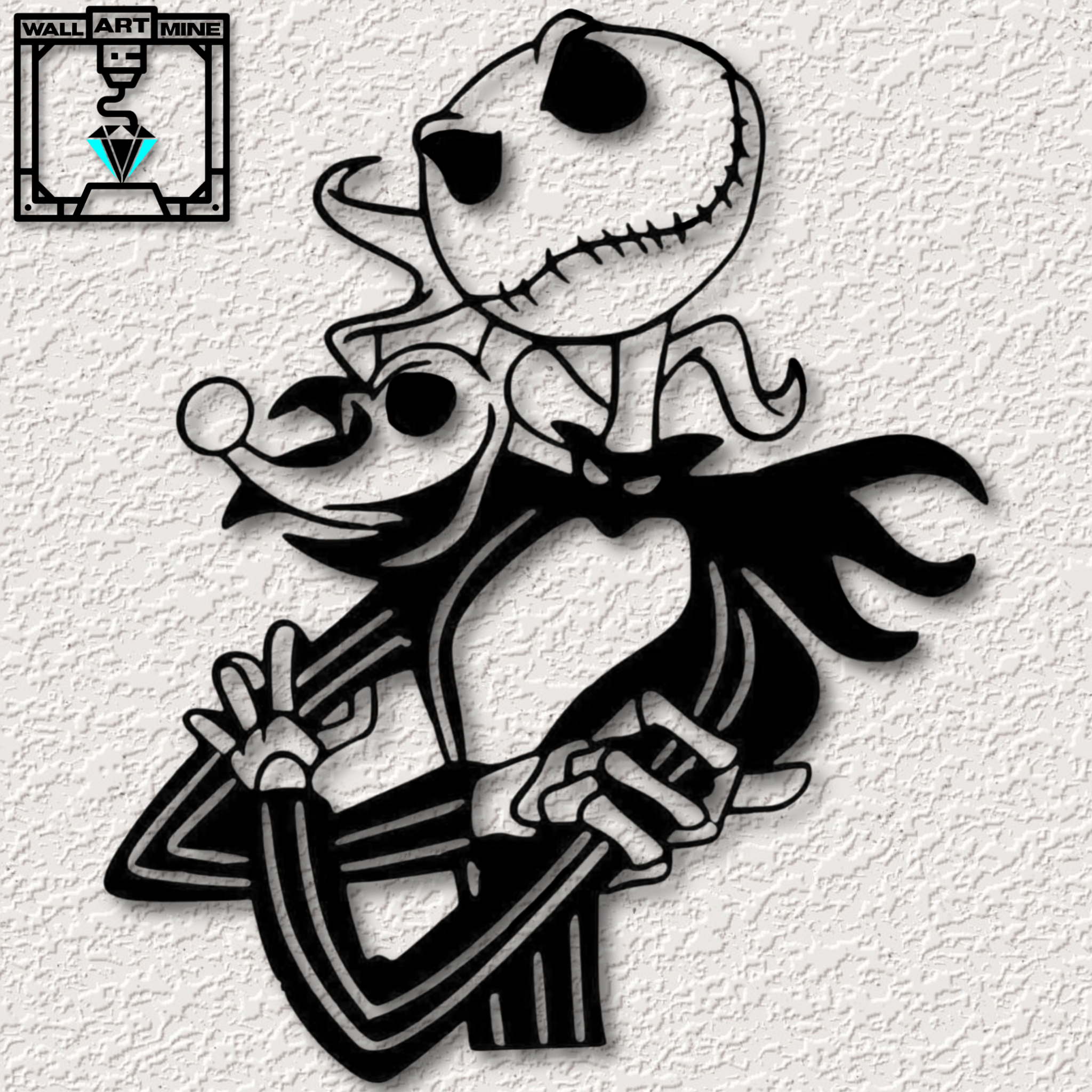  Nightmare Before Christmas Wall Art Jack Skellington Wall Decor 