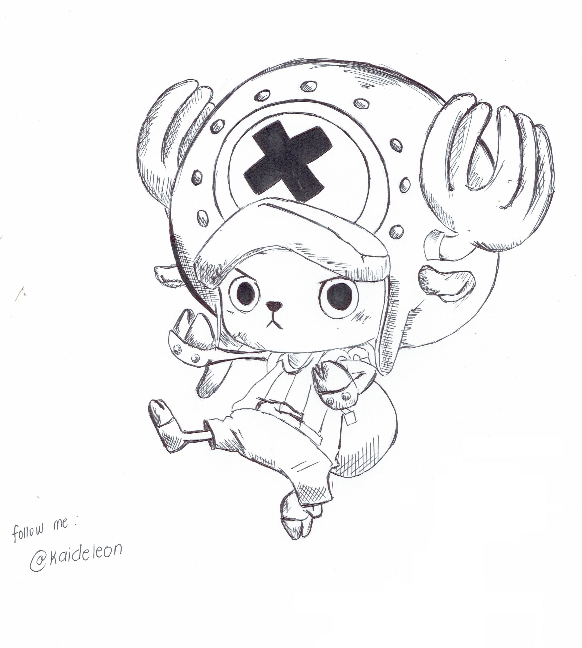 ONE PIECE Tony Tony Chopper Drawing Steemit