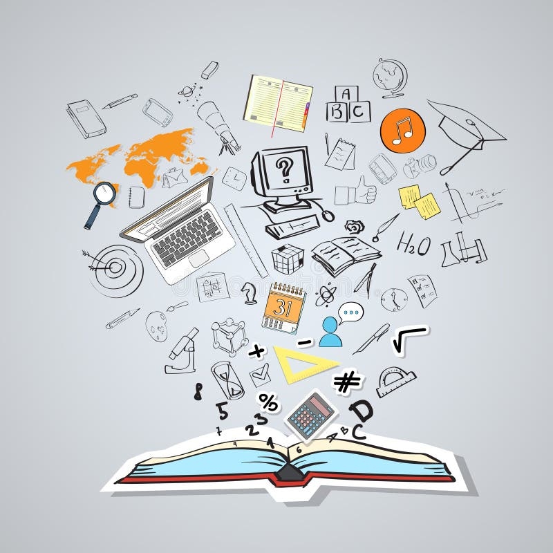 Open Book Draw Stock Illustrations 2 623 Open Book Draw Stock 