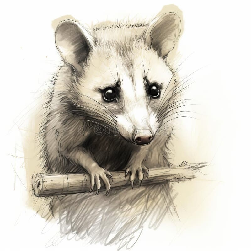 Opossum Sketch Stock Illustrations 361 Opossum Sketch Stock Illustrations Vectors U0026 Clipart Dreamstime