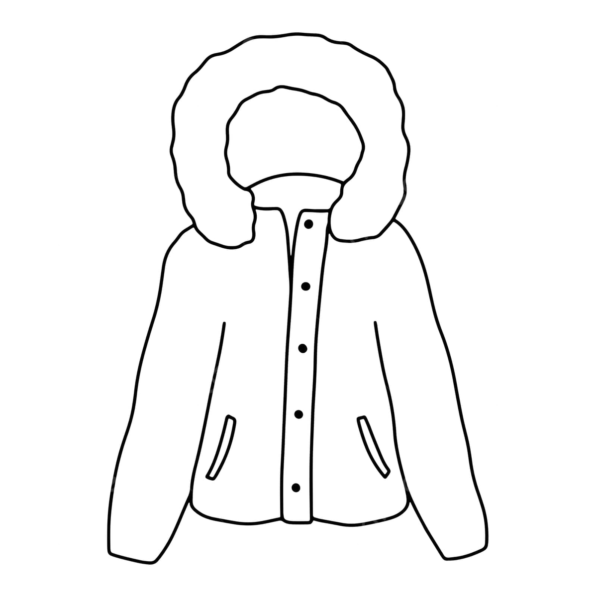 Outlined Doodle Illustration Of A White Isolated Winter Jacket With Hood And Puffer Design Vector Rat Drawing Winter Drawing Jacket Drawing Illustration Background And Wallpaper For Free Download Pngtree