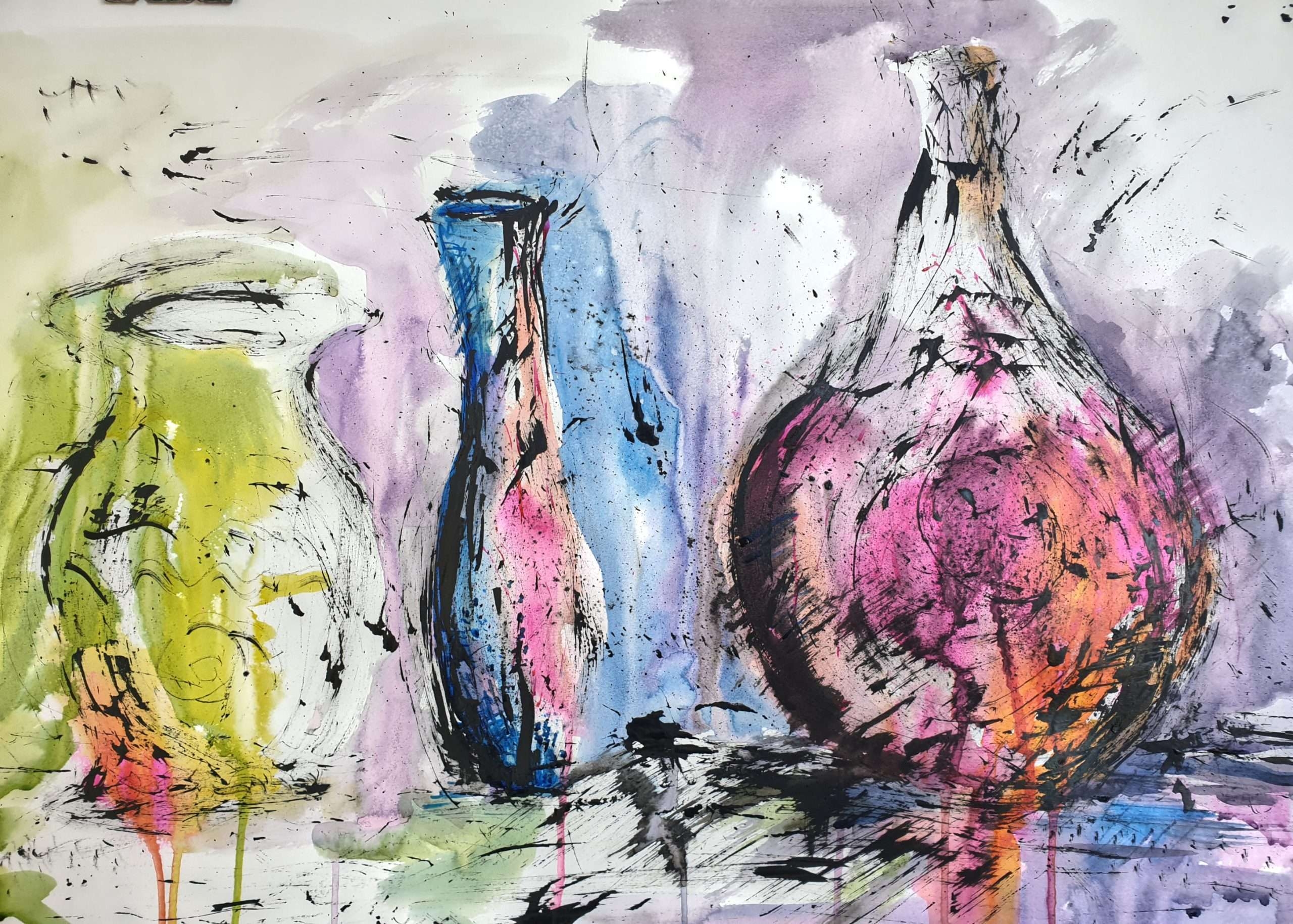 Pen And Ink Wash 