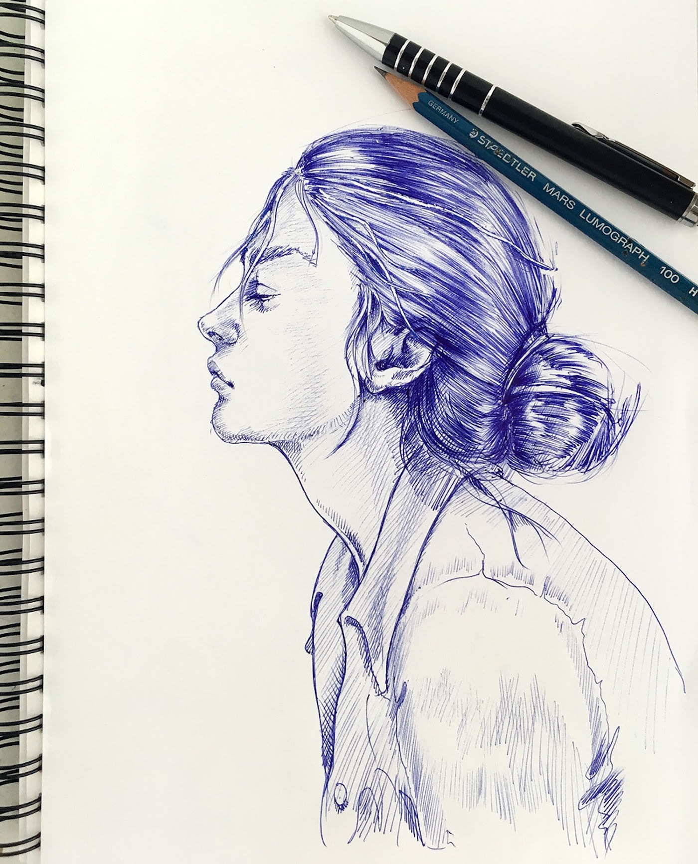 Pen Art Drawing
